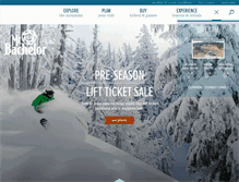 Tablet Screenshot of mtbachelor.com